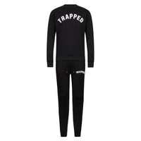 Chenille Slimfit Trapped Magazine 2.0 Trackset - Black/White
