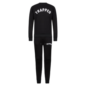 Chenille Slimfit Trapped Magazine 2.0 Trackset - Black/White