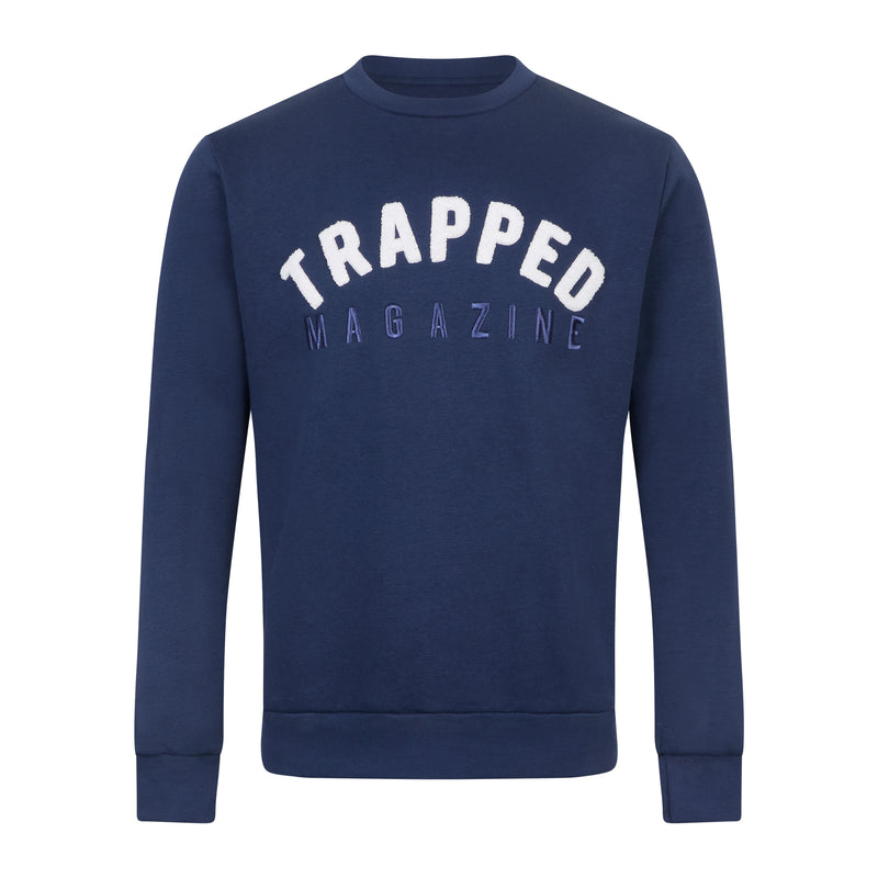 Chenille Slimfit Trapped Magazine Trackset 2.0 - Blue/White