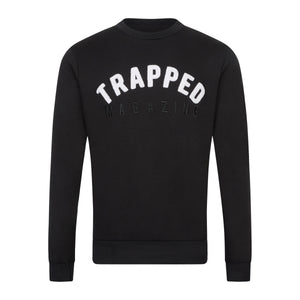 Chenille Slimfit Trapped Magazine 2.0 Trackset - Black/White
