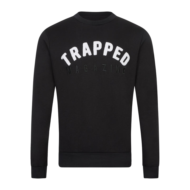 Chenille Slimfit Trapped Magazine 2.0 Trackset - Black/White