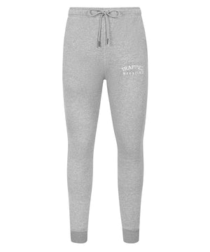 Chenille Slimfit Trapped Magazine Trackset - Grey/White