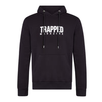 3D Block Set Trapped Magazine Hoodie - Black